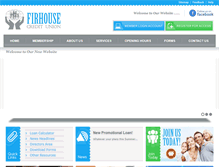 Tablet Screenshot of firhousecu.ie